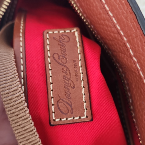 Beautiful Dooney & Bourke Chestnut  Pebbled Leather Lexington Shopper Tote 🤎🎁 - Picture 11 of 17